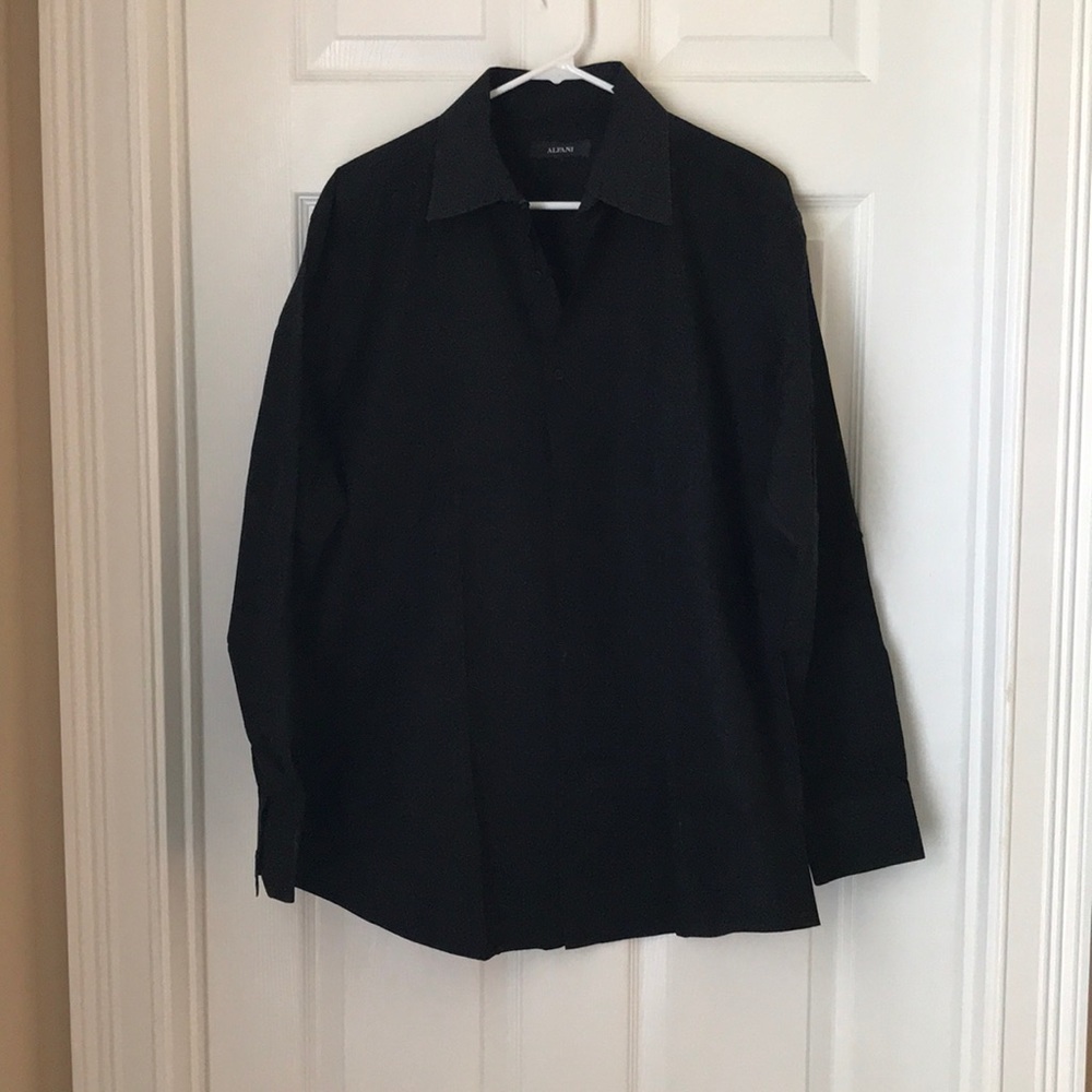 Alfa I Men’s Dress Shirt Size L
